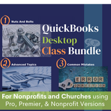 Basic Class- How to Use QuickBooks in a Church or Nonprofit-Pro, Premier, or Online