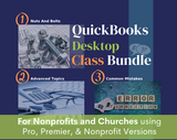 How to Use QuickBooks Online or Desktop for Small Churches & Nonprofits- Classes