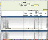 Digital File Church Accounting Spreadsheet Package with 5 Fund General Ledger