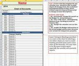 Digital File Church Accounting Spreadsheet Package with 5 Fund General Ledger
