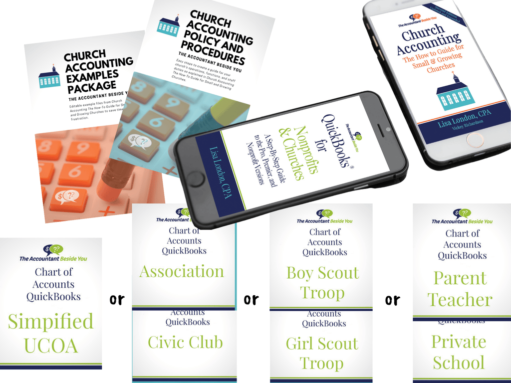 Best Books for Using QuickBook for a Church Plus Church Specific Files