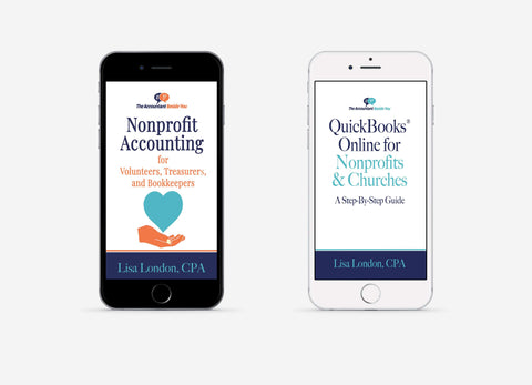 Bundle QuickBooks Online / e-Book Nonprofit Guides for QuickBooks and IRS Regulations