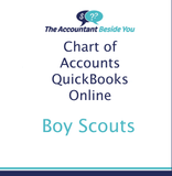 Boy Scout Troop Chart of Accounts for QuickBooks
