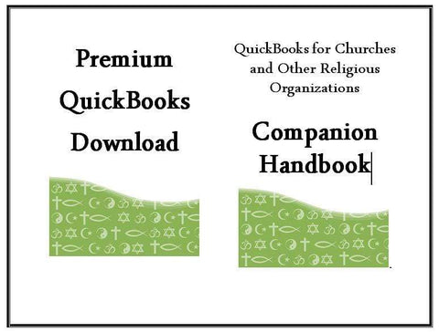 Digital File QuickBooks for Churches Desktop Files-without the book